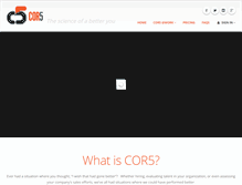 Tablet Screenshot of cor5.com